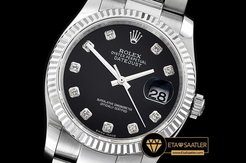 RDJ0289A - DJ 36mm Oyst Flt SSSS Black Diams BP A3135 Mod 01.jpg modelleri RDJ0289A - DJ 36mm Oyst Flt SSSS Black Diams BP A3135 Mod - 01.jpg